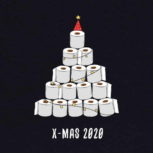 2020 X-mas Design with a Toilet Paper Christmas Tree by ErdnussbutterToast